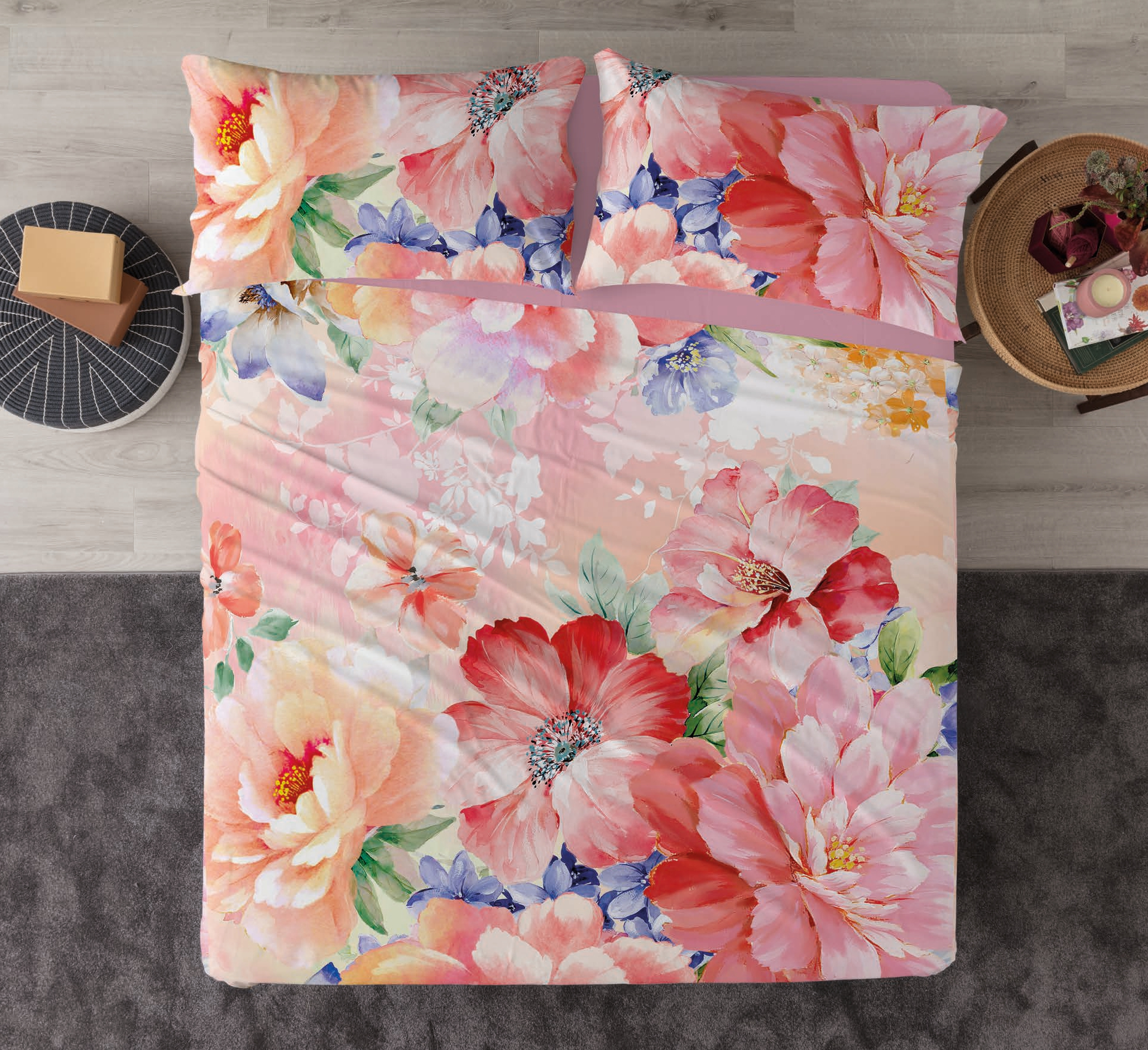 Lenzuola Copriletto Matrimoniale Dream Linea Oro - Biancheria da sogno Pedata