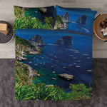 Lenzuola Copriletto Matrimoniale Dream Linea Oro - Biancheria da sogno Pedata