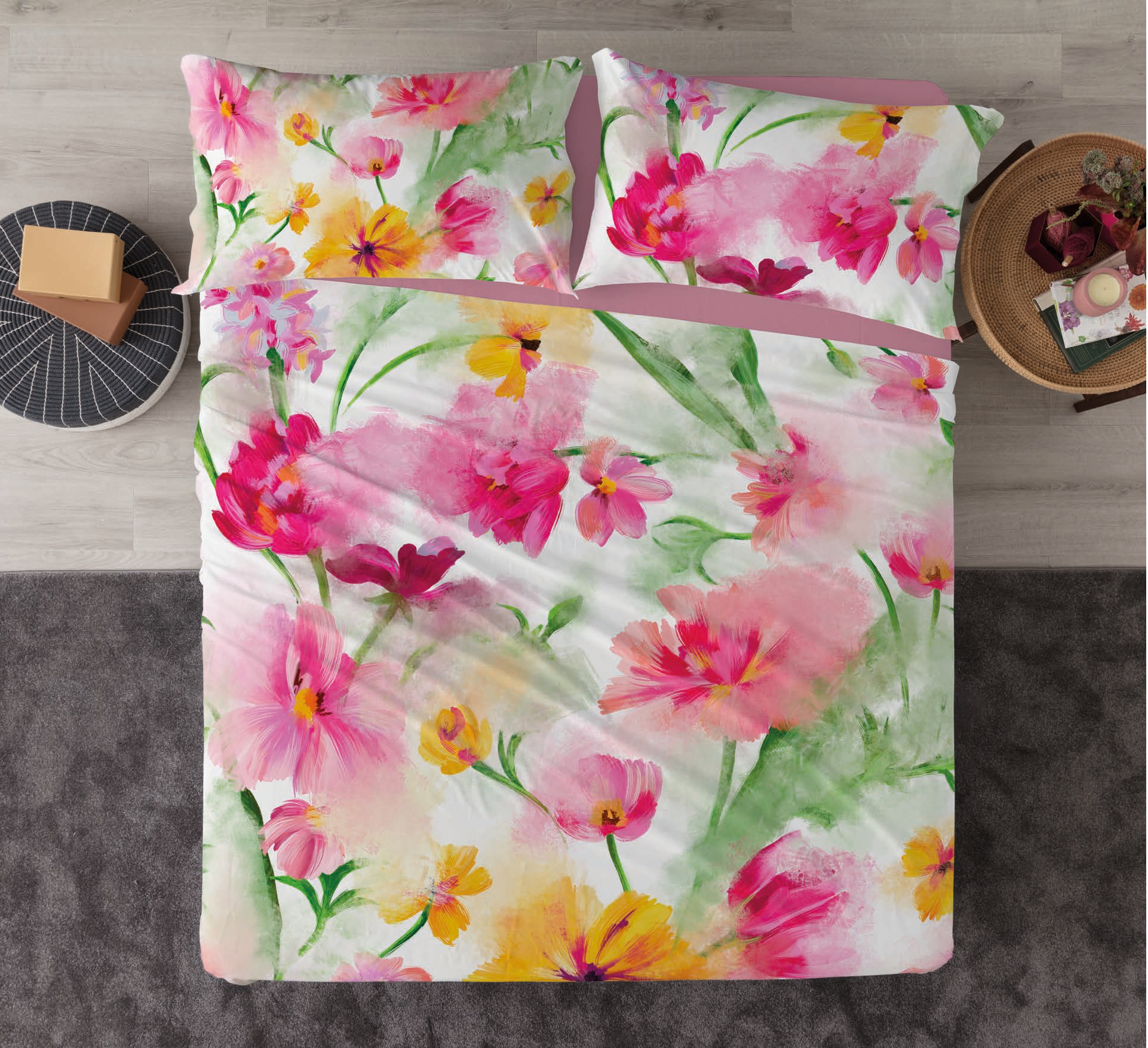 Lenzuola Copriletto Matrimoniale Dream Linea Oro - Biancheria da sogno Pedata