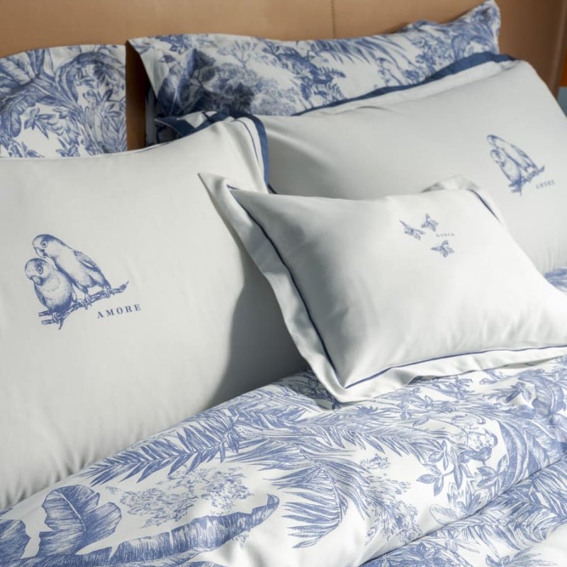 Lenzuola - Copriletto Matrimoniale Fazzini Jungle Whisper - Biancheria da sogno Pedata