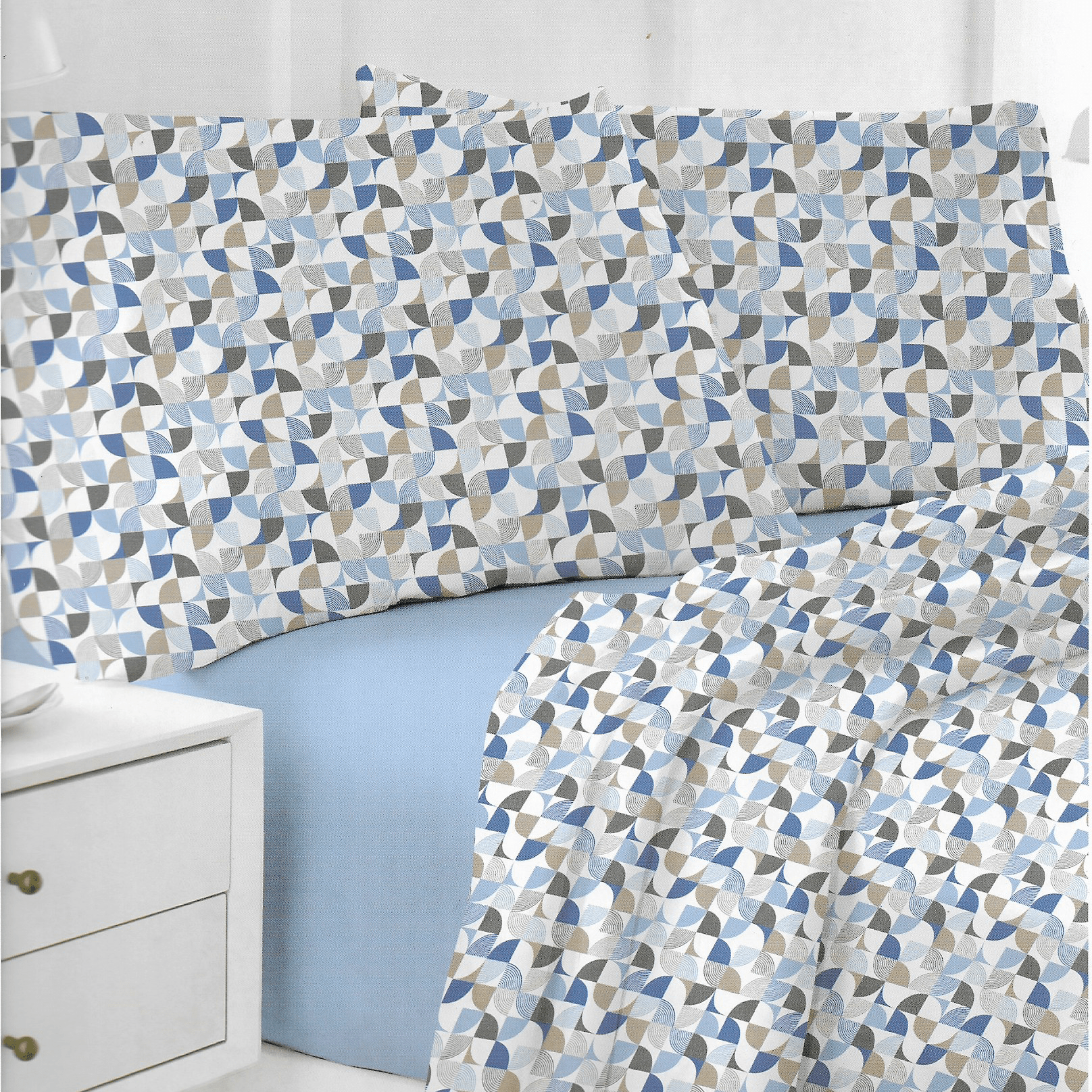 Lenzuola Cotone Daylight Kiria - Biancheria da sogno Pedata