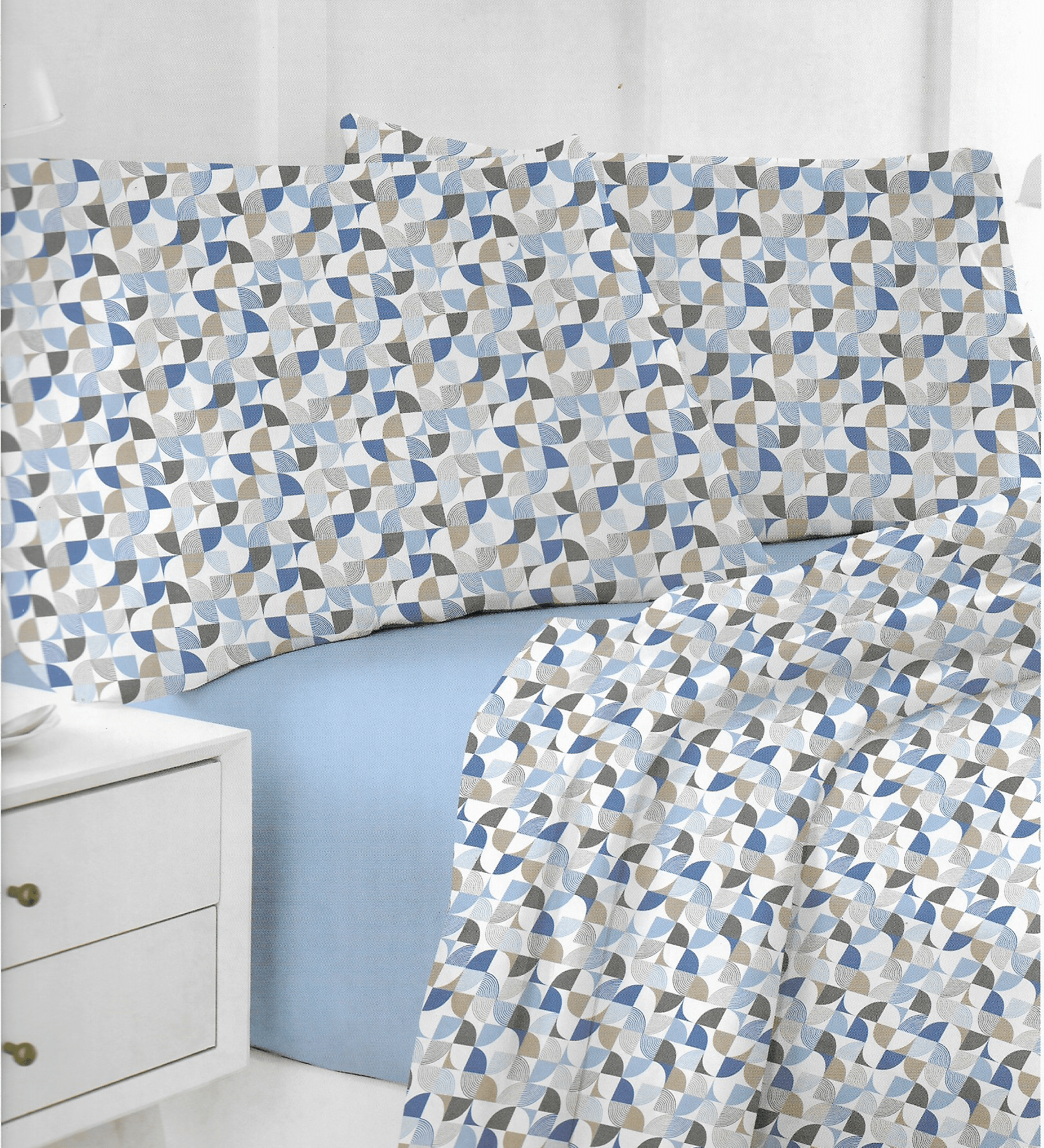 Lenzuola Cotone Daylight Kiria - Biancheria da sogno Pedata