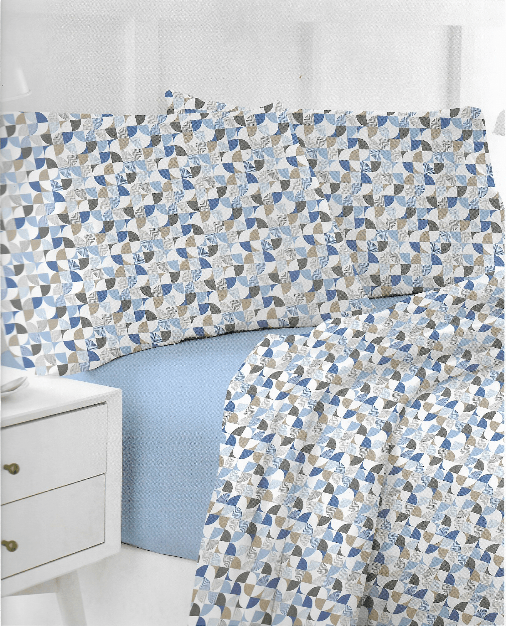 Lenzuola Cotone Daylight Kiria - Biancheria da sogno Pedata