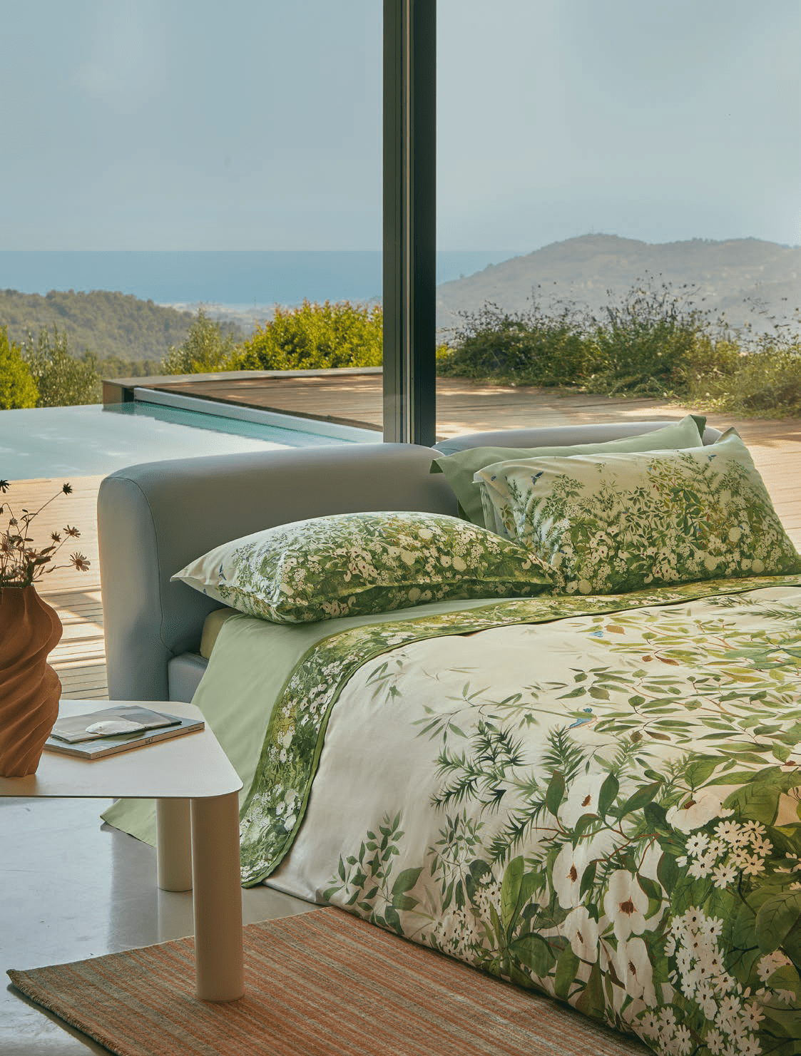 Lenzuola Cotone Matrimoniale Fazzini Nara - Biancheria da sogno Pedata