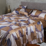 Lenzuola Cotone Matrimoniale Neith Chamonix - Biancheria da sogno Pedata