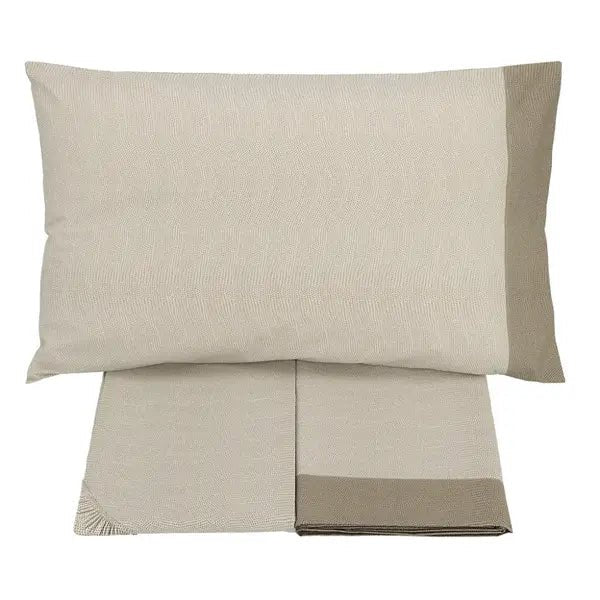 Lenzuola Cotone Singolo Gabel Chromo - Biancheria da sogno Pedata