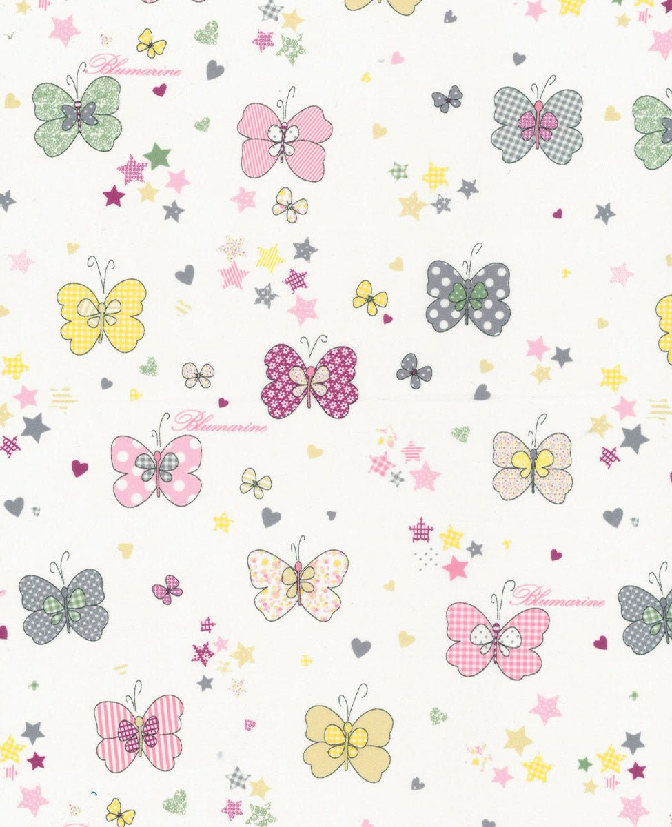 Lenzuola Culla Blumarine Baby Farfalle - Biancheria da sogno Pedata