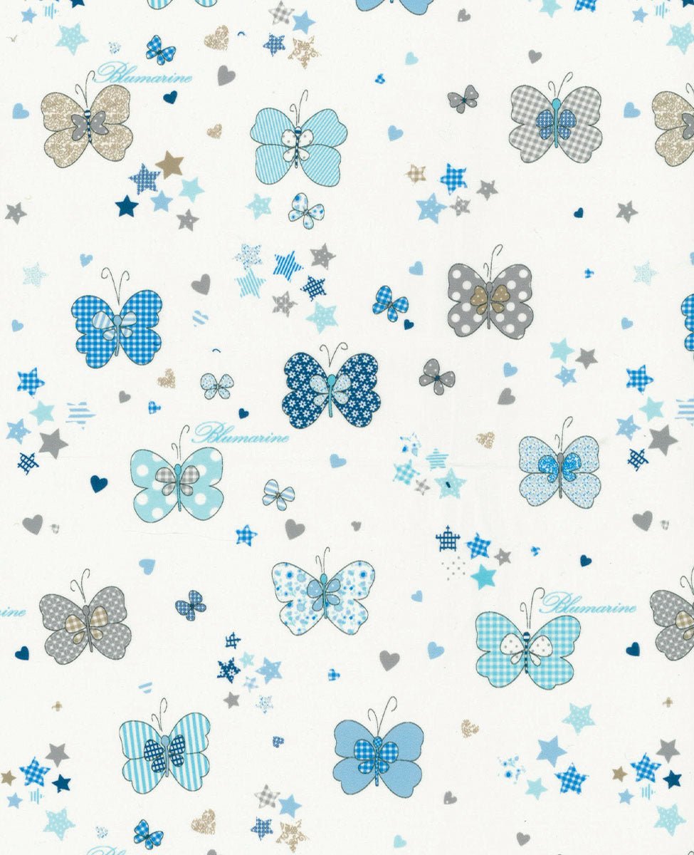 Lenzuola Culla Blumarine Baby Farfalle - Biancheria da sogno Pedata