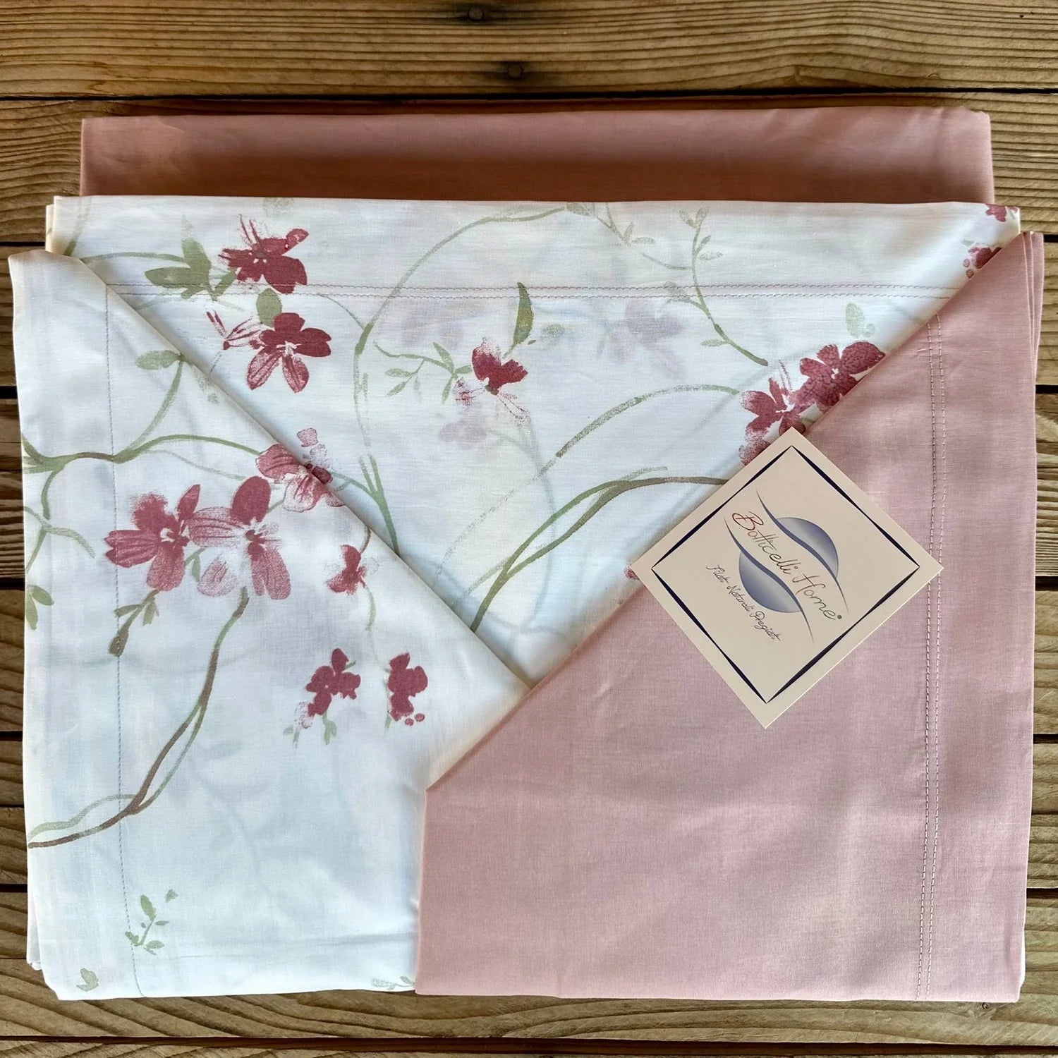 Lenzuola Fiorellini Matrimoniale Botticelli Home - Biancheria da sogno Pedata