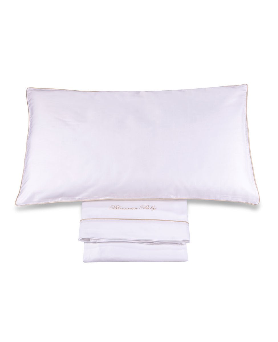 Lenzuola Lettino Blumarine Baby Blu - Biancheria da sogno Pedata