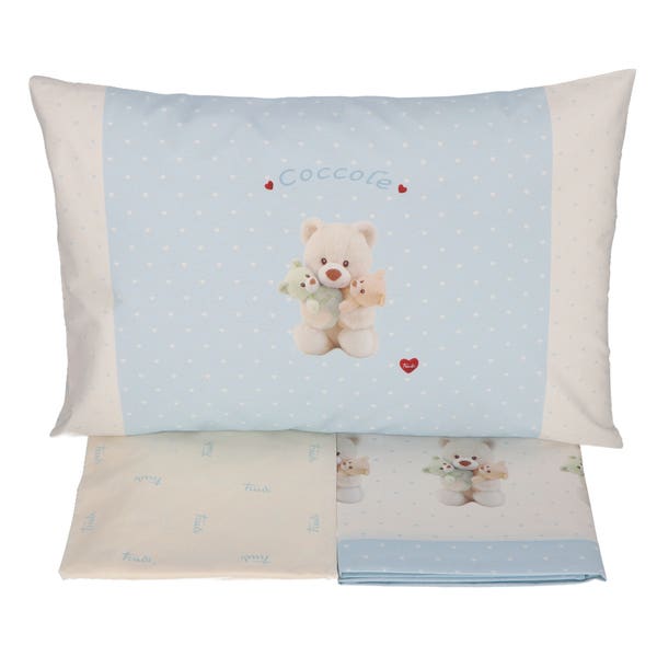 Lenzuola Lettino Trudi Coccole - Biancheria da sogno Pedata