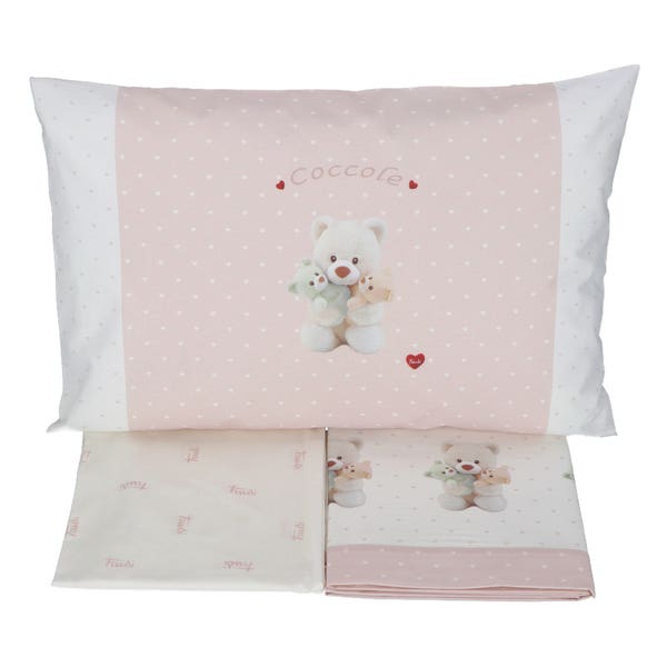 Lenzuola Lettino Trudi Coccole - Biancheria da sogno Pedata