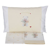 Lenzuola Lettino Trudi Coccole - Biancheria da sogno Pedata