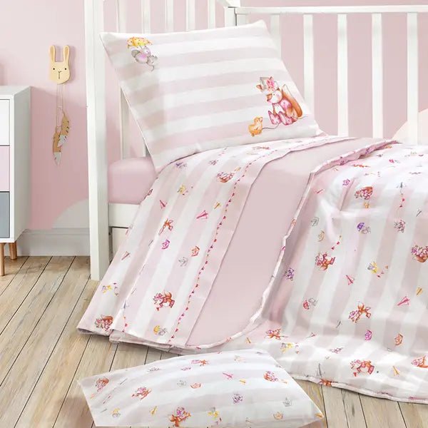 Lenzuola Lettino Trudi Lisia - Biancheria da sogno Pedata