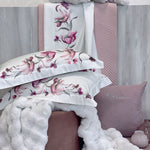 Lenzuola Matrimoniale Blumarine Fleurette - Biancheria da sogno Pedata