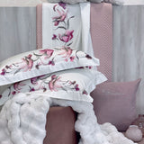 Lenzuola Matrimoniale Blumarine Fleurette - Biancheria da sogno Pedata