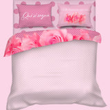 Lenzuola Matrimoniale Camomilla Roses - Biancheria da sogno Pedata