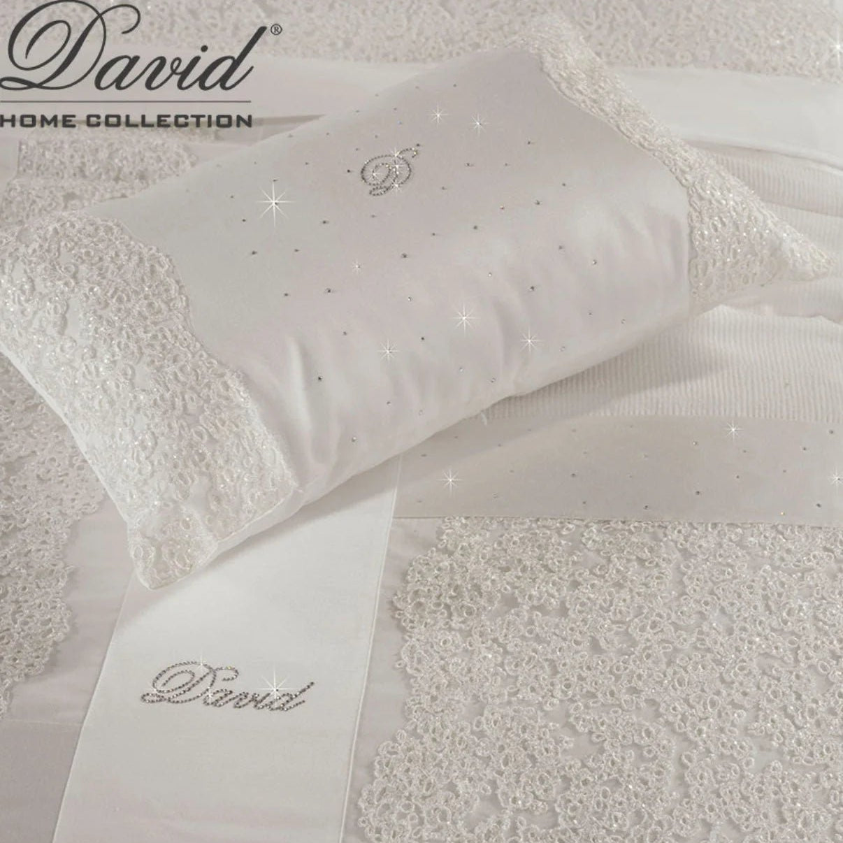 Lenzuola Matrimoniale David Emozione - Biancheria da sogno Pedata