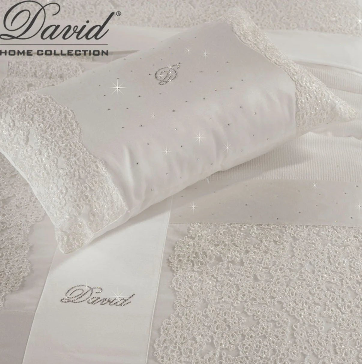 Lenzuola Matrimoniale David Emozione - Biancheria da sogno Pedata