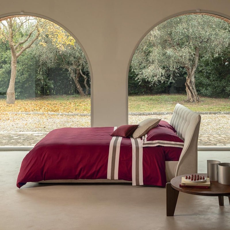 Lenzuola Matrimoniale Fazzini Sentieri - Biancheria da sogno Pedata