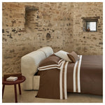 Lenzuola Matrimoniale Fazzini Sentieri - Biancheria da sogno Pedata