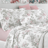 Lenzuola Matrimoniale Flanella Imberti Stile Oro - Biancheria da sogno Pedata