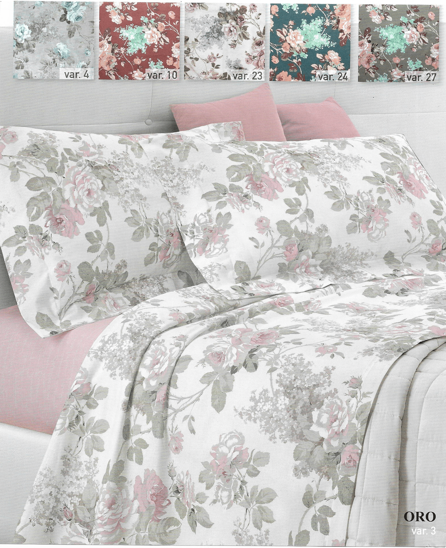 Lenzuola Matrimoniale Flanella Imberti Stile Oro - Biancheria da sogno Pedata