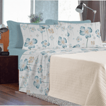 Lenzuola Matrimoniale Linea Oro Ayla - Biancheria da sogno Pedata