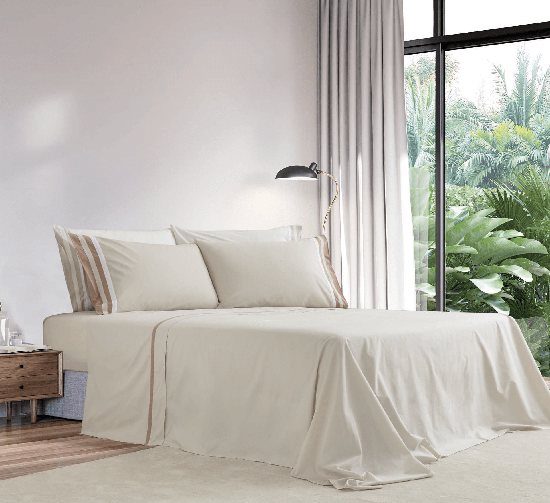 Lenzuola Matrimoniale Linea Oro Da Vinci - Biancheria da sogno Pedata