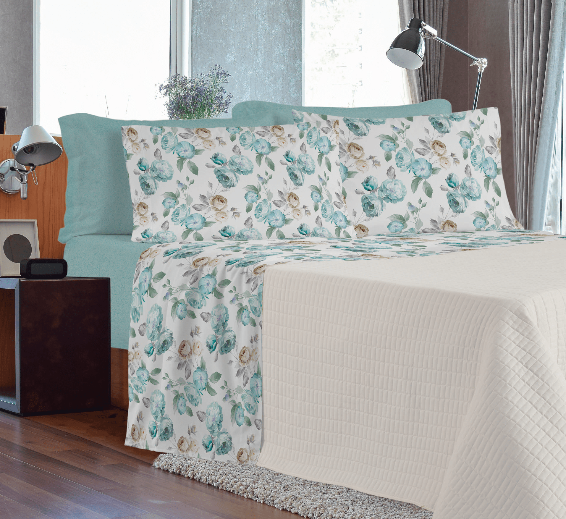 Lenzuola Matrimoniale Linea Oro Erika - Biancheria da sogno Pedata