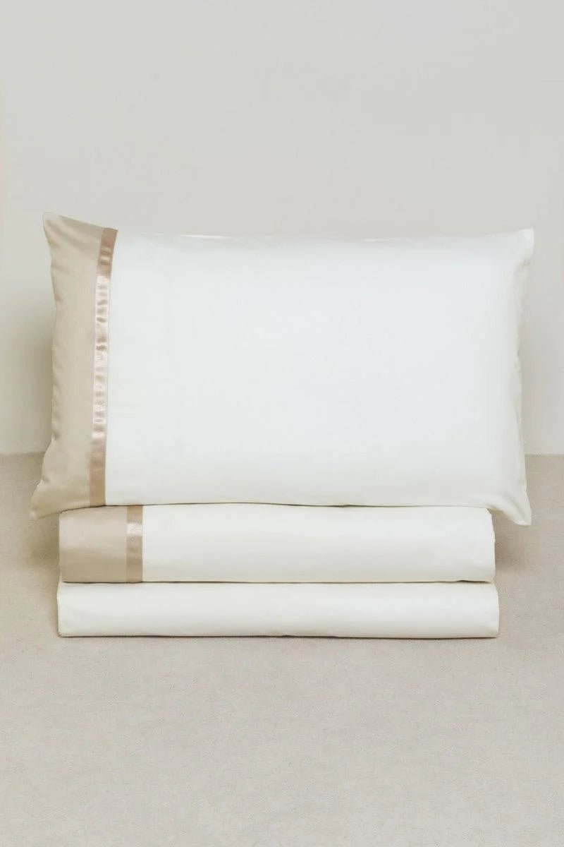 Lenzuola Matrimoniale Neith Perlier - Biancheria da sogno Pedata