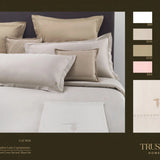 Lenzuola Matrimoniale Trussardi Logo Line - Biancheria da sogno Pedata