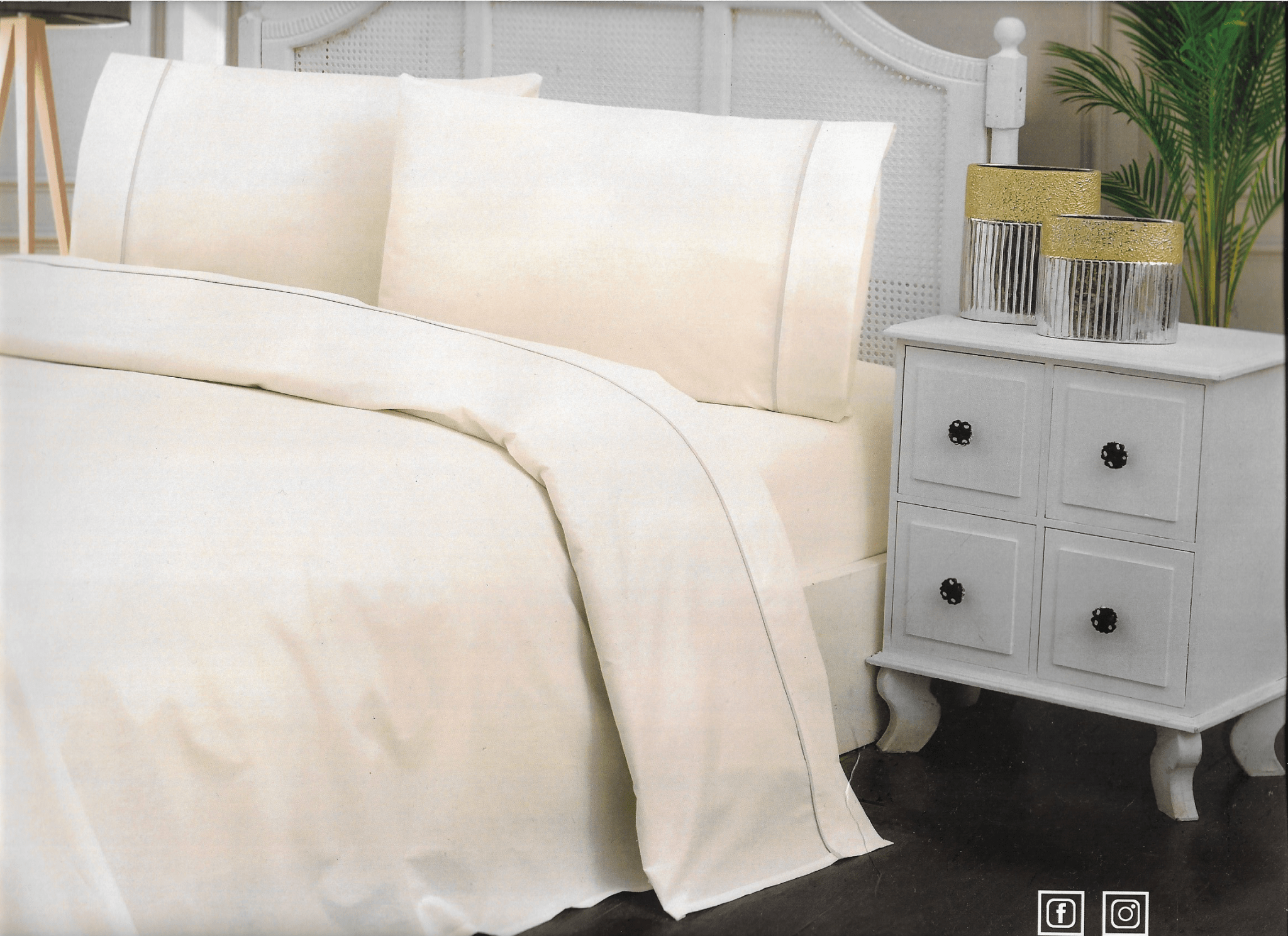 Lenzuolo Flou Matrimoniale Botticelli Home - Biancheria da sogno Pedata