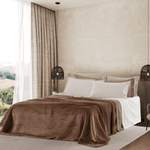 Linea Oro Coperta Ecopelliccia 250x260Cm Alaska - Biancheria da sogno Pedata