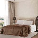 Linea Oro Coperta Ecopelliccia 250x260Cm Alaska - Biancheria da sogno Pedata