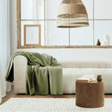 Linea Oro Plaid Double-Face in Ciniglia Walves - Biancheria da sogno Pedata