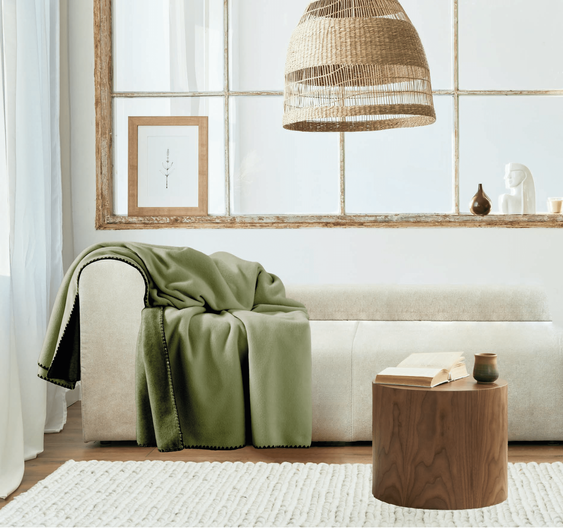 Linea Oro Plaid Double-Face in Ciniglia Walves - Biancheria da sogno Pedata