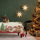 Linea Oro Tovaglia Rettangolare in Puro Cotone Noel - Biancheria da sogno Pedata