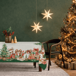 Linea Oro Tovaglia Rettangolare in Puro Cotone Noel - Biancheria da sogno Pedata