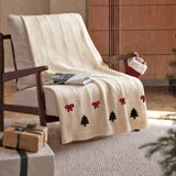 Maestri Cotonieri Plaid 130x170Cm Natalizio Dolomiti - Biancheria da sogno Pedata