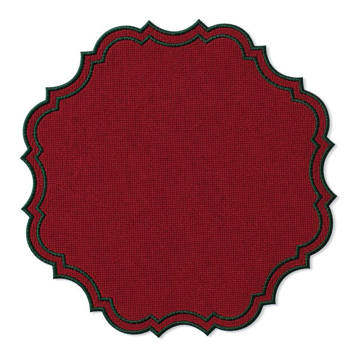 Maestri Cotonieri Set da 2 Tovagliette Americane 38x38Cm Parigi - Biancheria da sogno Pedata