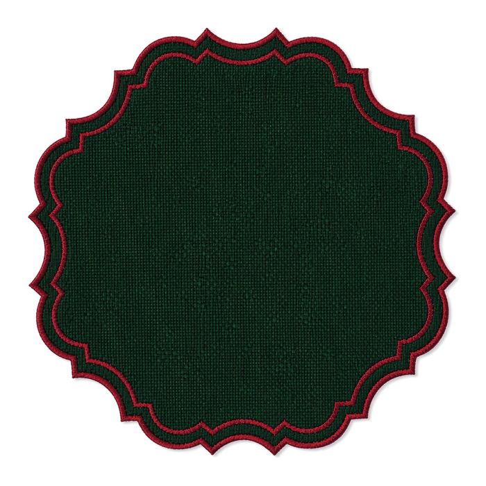 Maestri Cotonieri Set da 2 Tovagliette Americane 38x38Cm Parigi - Biancheria da sogno Pedata