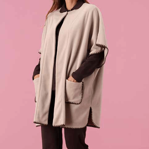 MaryHome Mantella Donna in Pile 6A56061 - Biancheria da sogno Pedata