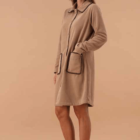 MaryHome Vestaglia Donna Sciallata 6V85076 - Biancheria da sogno Pedata
