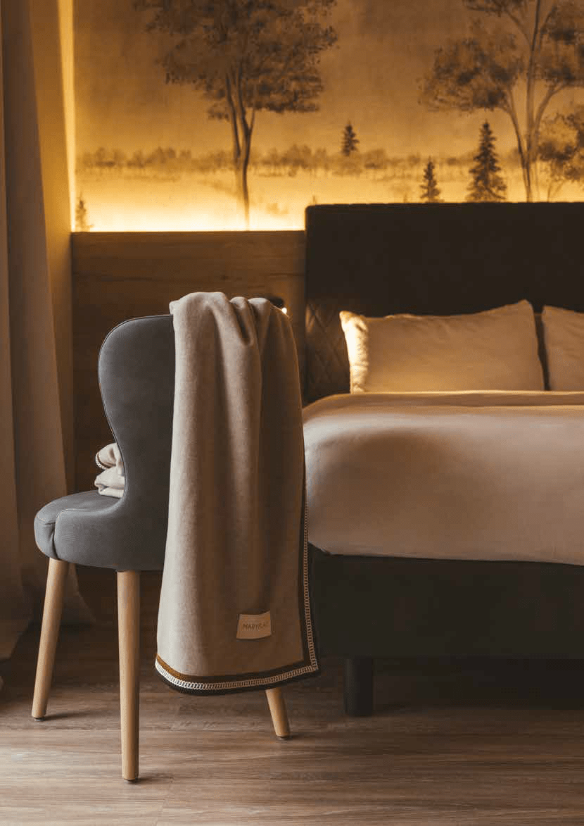 MaryPlaid Coperta Matrimoniale in Lana 250x210Cm 6M36090 - Biancheria da sogno Pedata