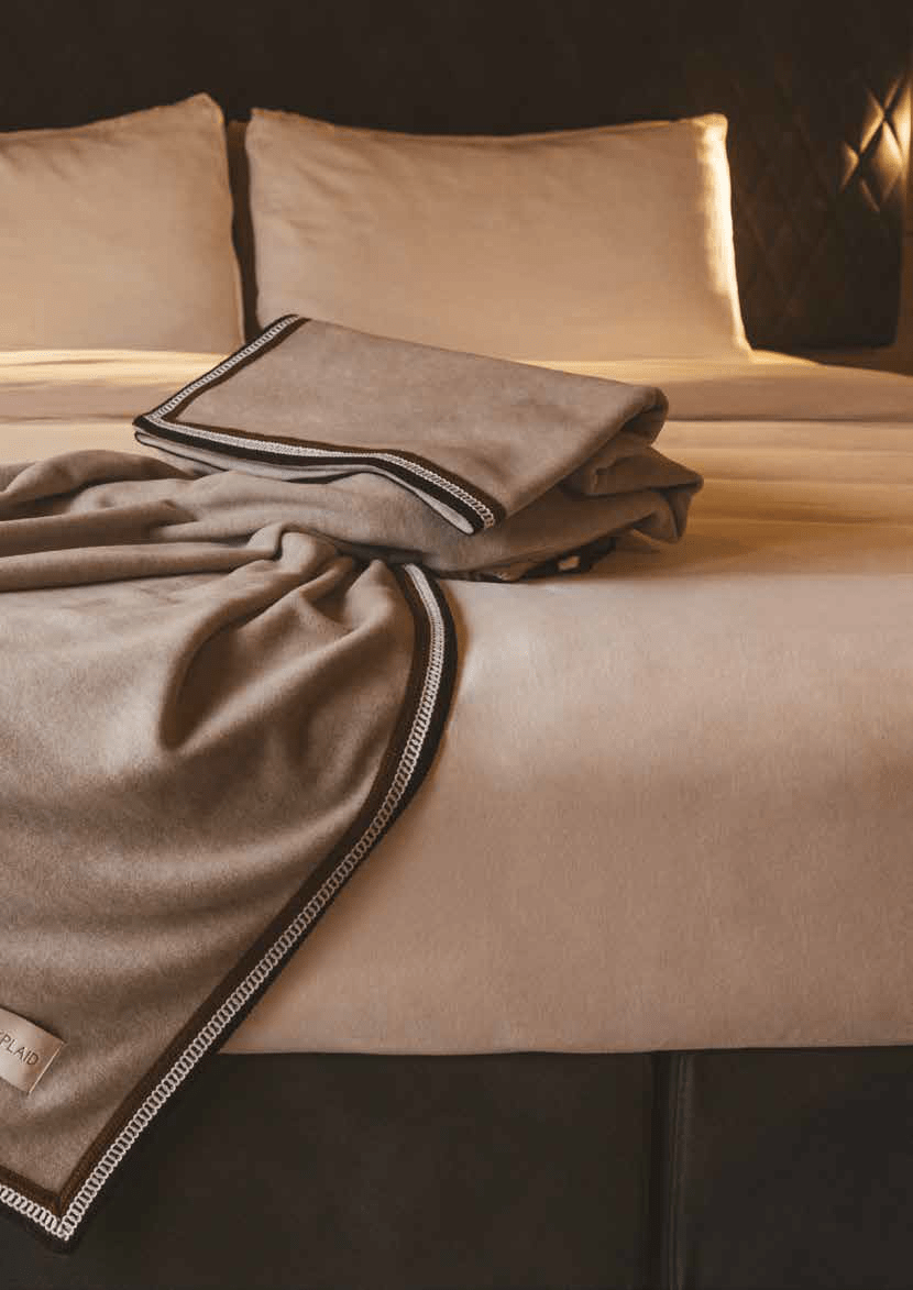 MaryPlaid Coperta Matrimoniale in Lana 250x210Cm 6M36090 - Biancheria da sogno Pedata