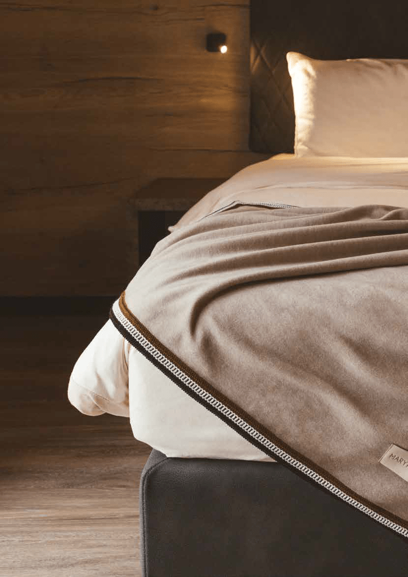 MaryPlaid Coperta Matrimoniale in Lana 250x210Cm 6M36090 - Biancheria da sogno Pedata