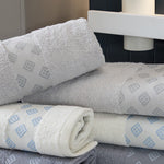 Neith Asciugamani 3+3 in Spugna Jacquard Diva - Biancheria da sogno Pedata