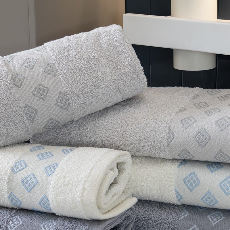 Neith Asciugamani 3+3 in Spugna Jacquard Diva - Biancheria da sogno Pedata
