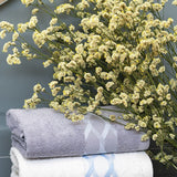 Neith Asciugamani 3+3 in Spugna Jacquard Edra - Biancheria da sogno Pedata